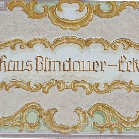Haus Blindauer Eck Дом отдыха *